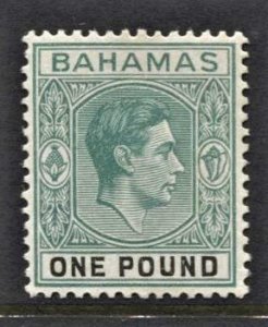 STAMP STATION PERTH Bahamas #113 KGVI Definitive  MNH No Faults CV$65.00