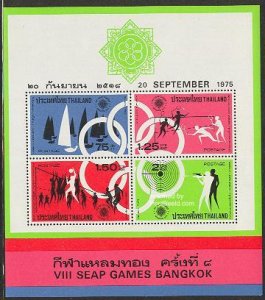 Thailand 1975, SEAP s/s without control number, MNH