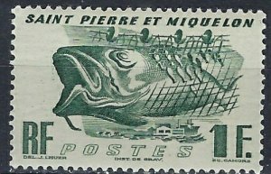 St Pierre 330 MH 1947 issue (ak1981)