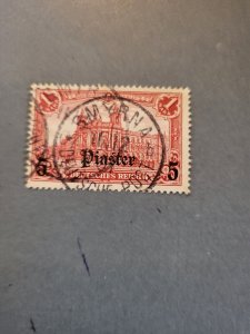 Stamps German Offices in Turkey Scott #39 used