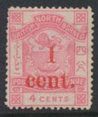 North Borneo  SG 63 no gum no cancel OPT  please see scans & details