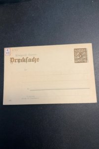 Germany Bavaria PZD4/04 unused postal card lot #47