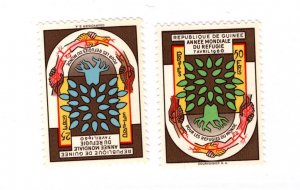 Guinea Republic #194-195 MNH Stamp - CAT VALUE $1.90