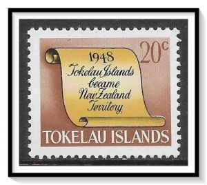 Tokelau #19 History Of Tokelau MNH