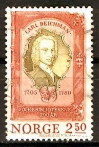Norway; 1985: Sc. # 867: Used Single Stamp