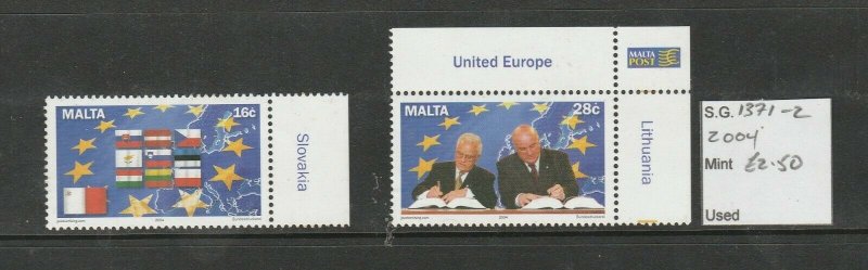 MALTA 2004  MNH - Entry into Europe  MINT NEVER HINGED