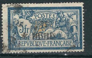 France Off Turkey 49  YT 37 Used  F/VF 1921 SCV $7.50