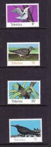 Tokelau-Sc#57-60-unused NH set-Birds-1977-