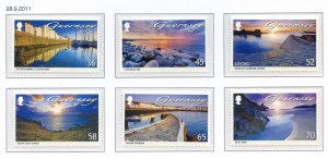 Guernsey 2011 Sea Set SG1388/1393 Unmounted Mint 