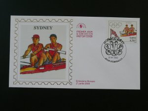 olympic games Sydney 2000 rowing FDC Monaco 97010