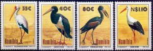 NAMIBIA 1994 FAUNA Animals Birds: Storks. Complete set, MNH