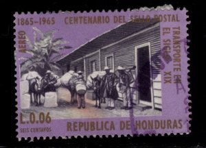 Honduras  Scott C392 Used 1966 Airmail stamp