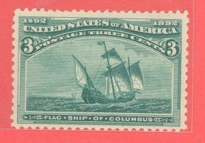 United States #232 Mint (NH) Single