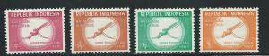 Indonesia 502-5 1960 WHO Day set MNH