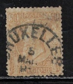 BELGIUM Scott # 58 Used - King Leopold II