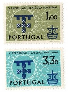 Portugal #868-9 MH complete expo