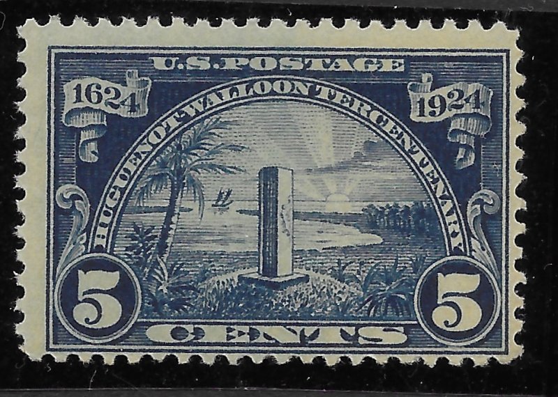 US #616 MNH Huguenot-Walloon.  Beautiful.