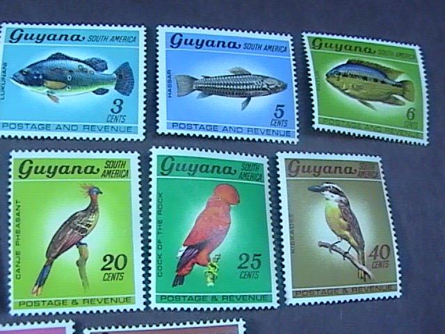 GUYANA # 39-53 -MINT/NEVER HINGED-COMPLETE SET-------1968