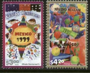 MEXICO 2173-2174, Christmas Season 1999. MINT, NH. VF. (69)