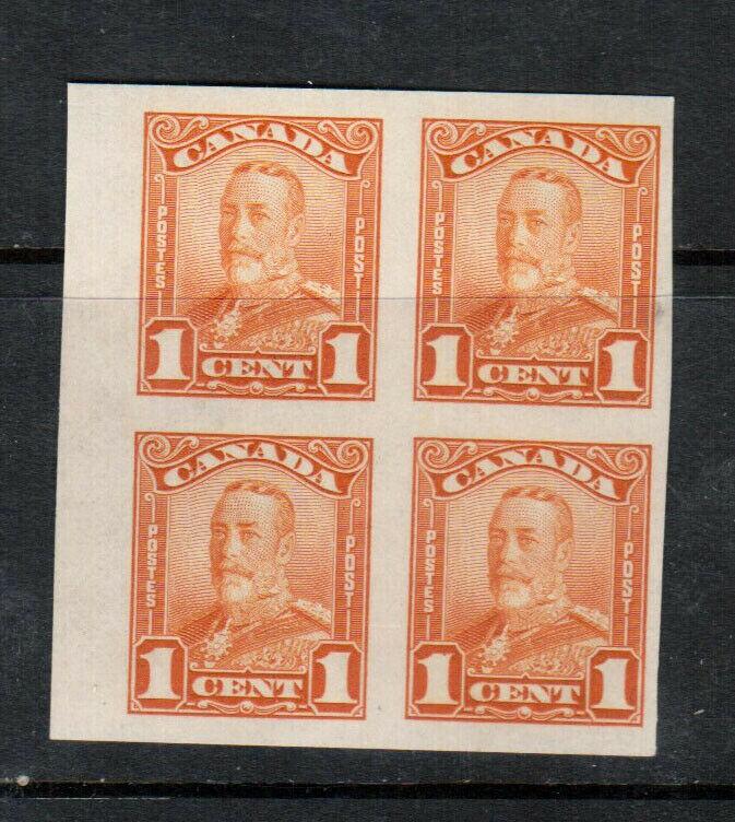 Canada #149b Extra Fine Mint Never Hinged Imperf Block