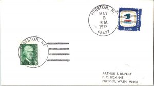 United States Nebraska Preston 68427 1972 4-bar  1971-1973  Postal Stationery...