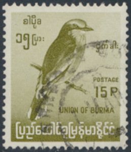 Burma   SC# 181  Used  Birds   see details & scans