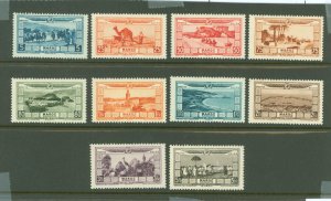 French Morocco #CB1-CB10 Unused Single (Complete Set)