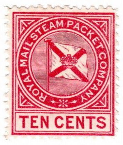 (I.B) Cinderella Collection : Royal Mail Steam Packet Company 10c