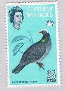 St Kitts Nevis & Anguilla 155 Used Pigeon 1 1963 (BP53409)