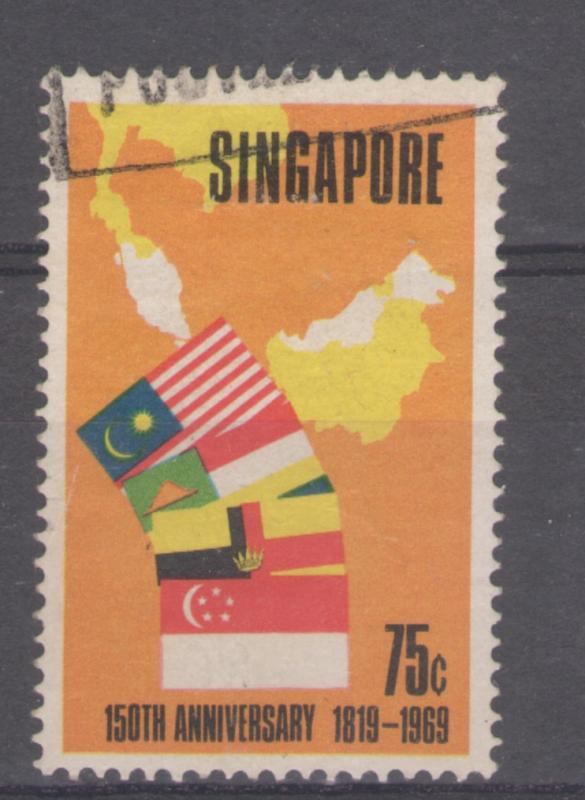 Singapore 1969 Founding of Singapore Scott # 103 Used