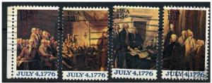 USA 1976 Scott 1691 1692 1693 1694 (4) used - bicentennial