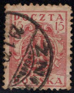 Poland Scott 97 Used stamp