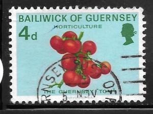 Guernsey 33: 4p Guernsey Tomatoes, used, VF