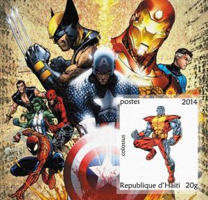HAITI SHEET CINDERELLA IMPERF HEROES COMIC ANIMATION HERO