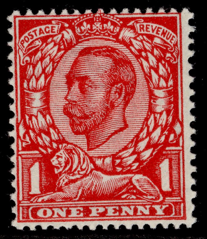 GB GV SG341 SPEC N11(3), 1d deep bright scarlet WMK CROWN, NH MINT. Cat £18.