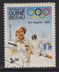 Guinea-Bissau 491 Olympic Fencing 1983
