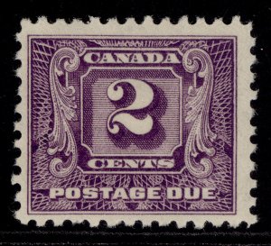 CANADA GV SG D10, 2c bright violet, LH MINT.