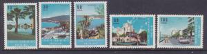 Turkey 1703-07 MNH 1966 City Views Complete Set Very Fine