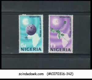 NIGERIA - 1965 INTERNATIONAL QUIET SUN YEAR - 2V - MINT NH