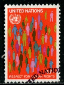 368 UN New York 17c Respect for Human Rights,  used