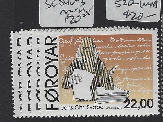 Faroe Islands SC 540-3 MNH (7gqg)