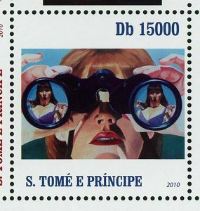 The Pinup Art Stamp Paul Butvila Drp 'em Sailor S/S MNH #4578-4586 