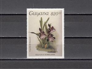 Guyana, Scott cat. 1307. $20.00 Orchid issue.