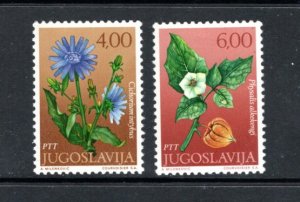 YUGOSLAVIA 1060-1 MNH VF SCV $4.65