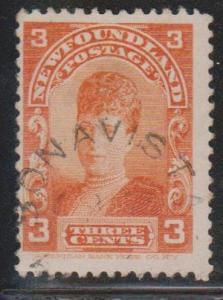 NEWFOUNDLAND Scott # 83 Used # 4 - Queen Alexandra Issue