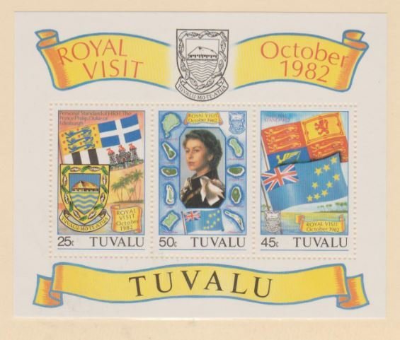 Tuvalu Scott #182a Stamps - Mint NH Souvenir Sheet