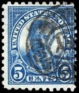 U. S. Scott #586 - Used [LA01-0028-01-06]