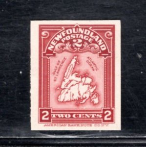 NEWFOUNDLAND  SC# 86P VF/CARD PROOF