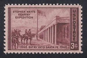 944 3 cents Santa Fe Kearny Expedition Stamp Mint OG NH EGRADED XF 88 XXF