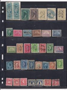 US REVENUE STAMP COLLECTION